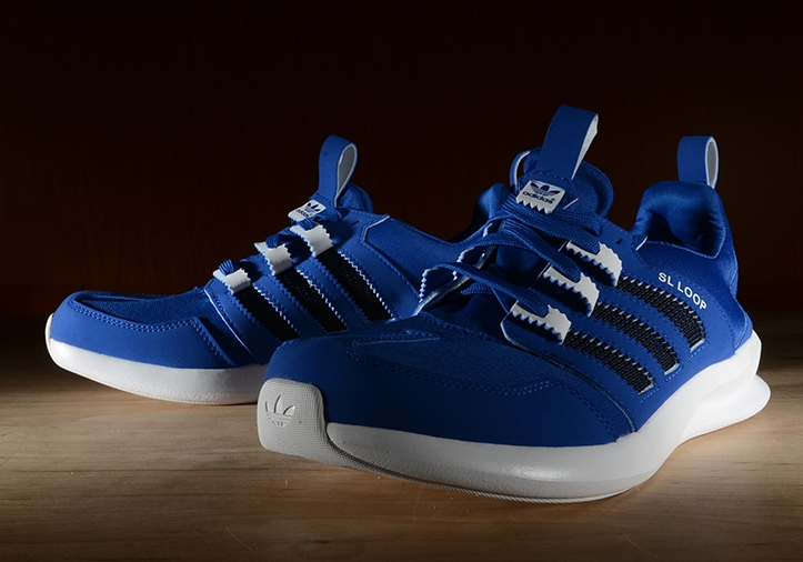 Adidas Originals Sl Loop Blue White 06