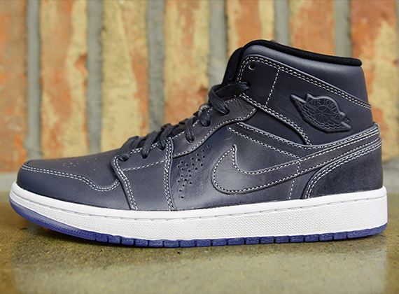 Air Jordan 1 Mid Nouveau - Wolf Grey - Black - White