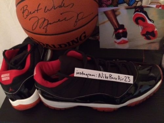 Air Jordan 11 Low Bred Pe 05