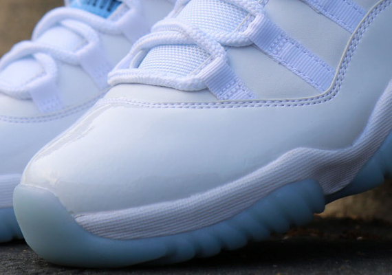 Nike air jordan outlet 11 retro white/columbia blue-black