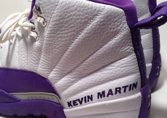 Air Jordan 12 – Kevin Martin “Kings” PE on eBay