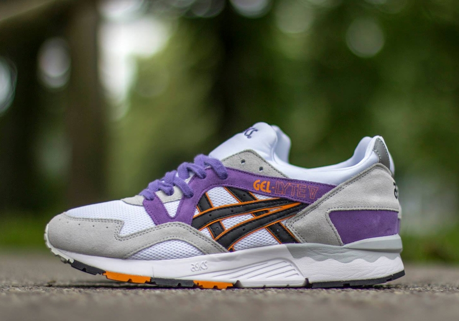 asics gel lyte v off white purple