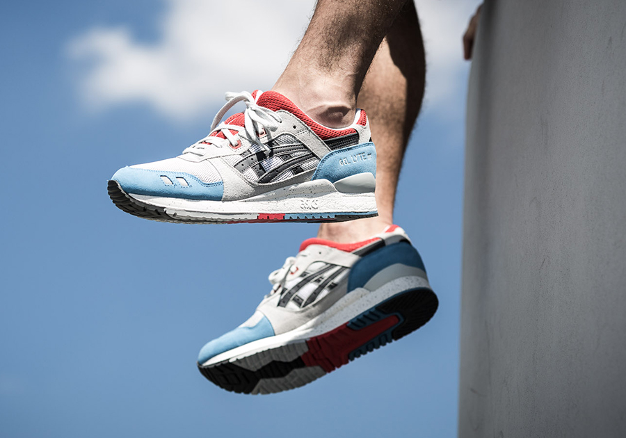 Gel lyte on outlet feet