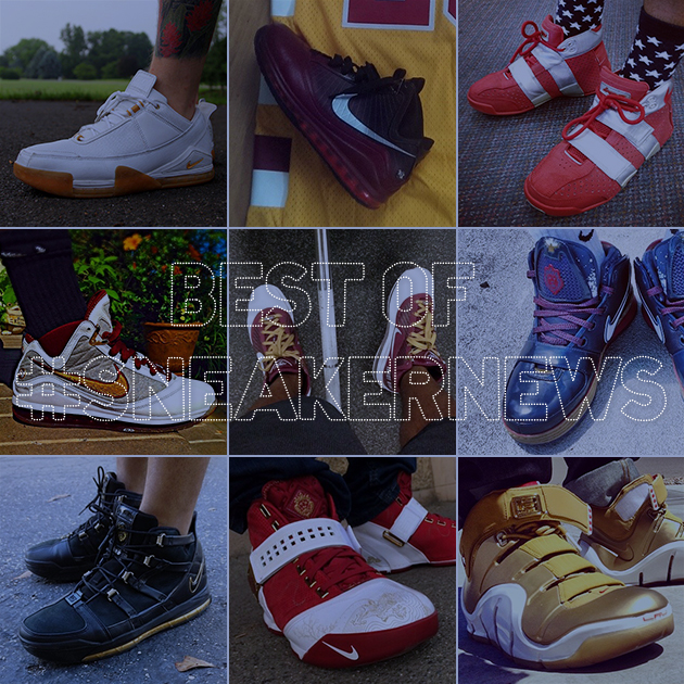Best of #SneakerNews – Cleveland Era Nike LeBrons