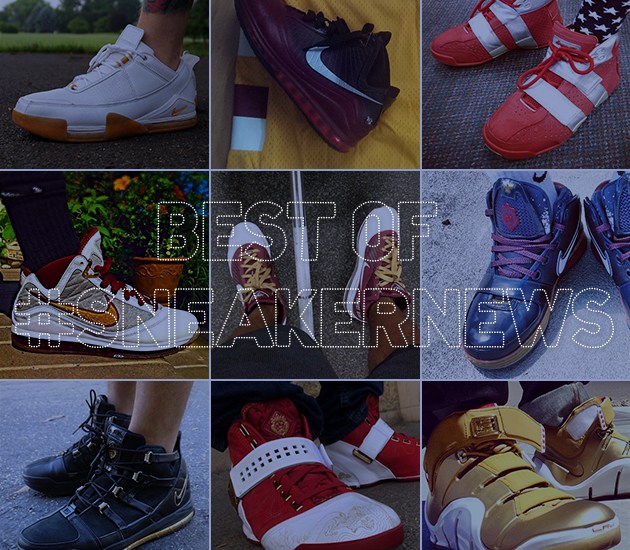Best of #SneakerNews – Cleveland Era Nike LeBrons