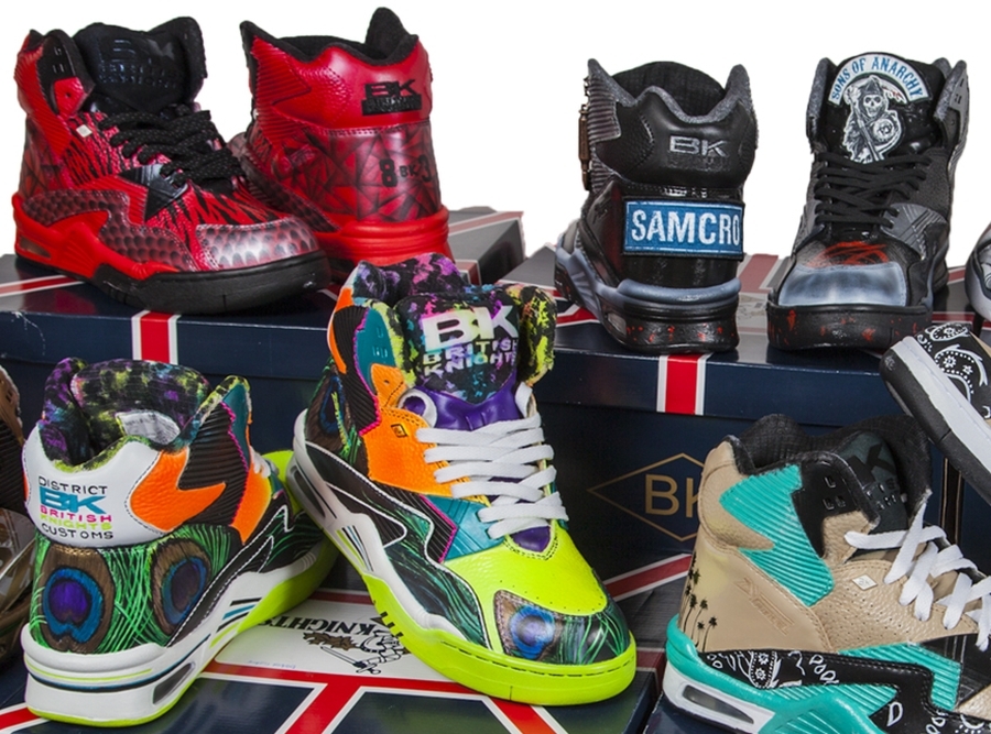 Sneaker Con Ace of Customs x British Knights Challenge