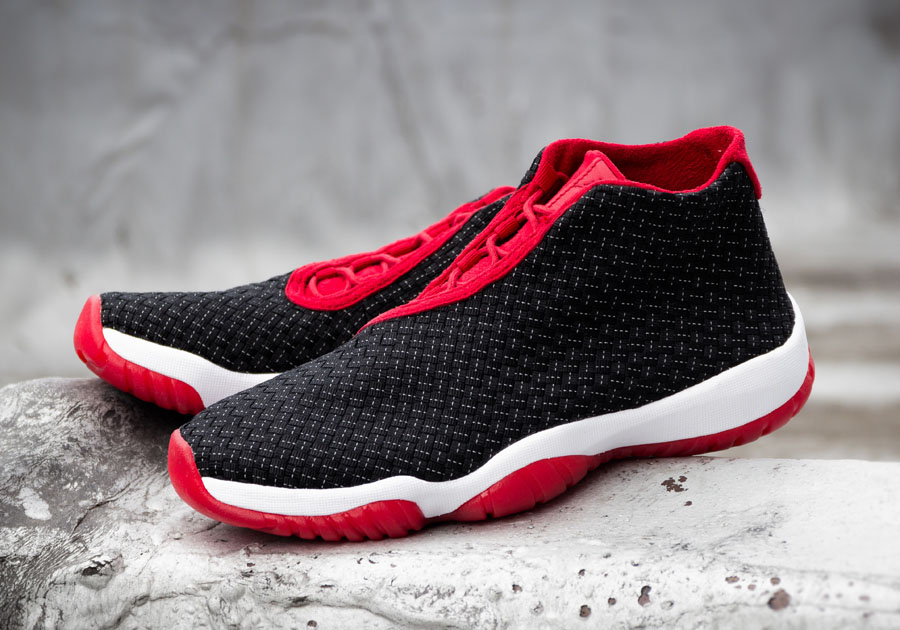 Jordan future best sale black red