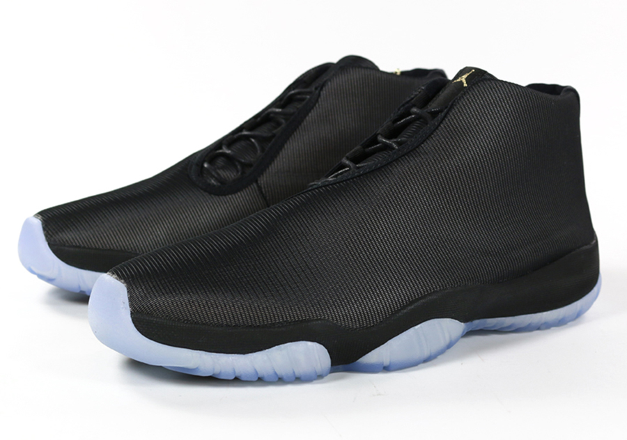 Black and clearance gold jordan future