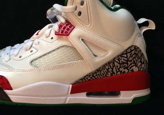 Jordan Spizike Og White Green Red 1