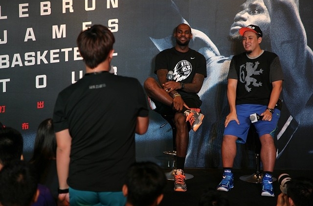 Lebron James China Event Rise 2014 03