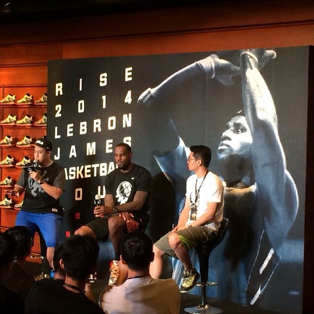 Lebron James China Event Rise 2014 09