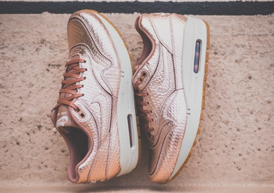 Nike Womens Air Max 1 Cut Out “Metallic Bronze” – Available