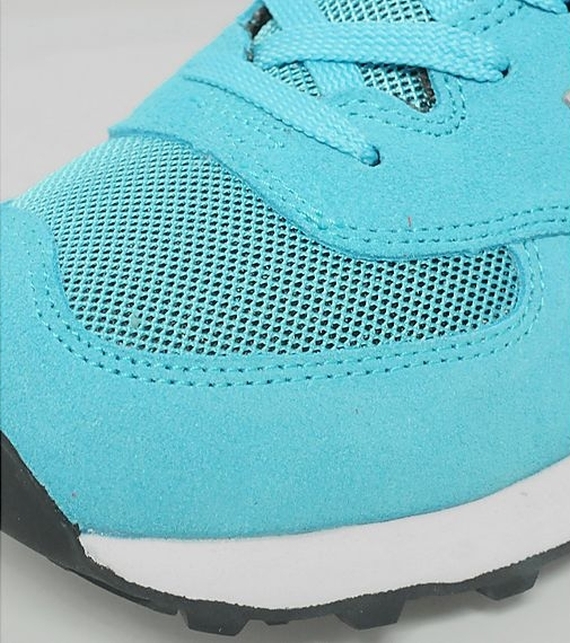 New Balance 574 Turquoise Silver White 04