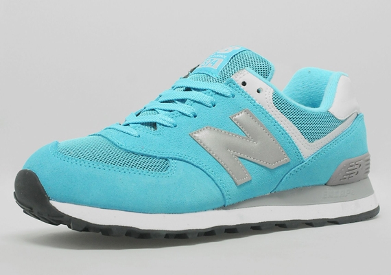 New Balance 574 – Turquoise – Silver