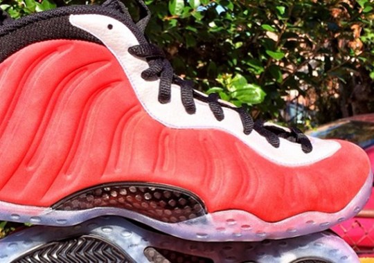 Nike Air Foamposite One – Red/White Sample