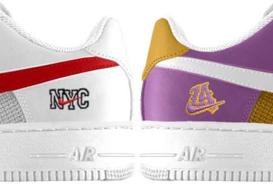 New City Options on the NIKEiD Air Force 1