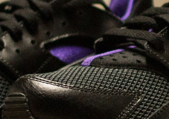 Nike Air Huarache Black Purple Teaser