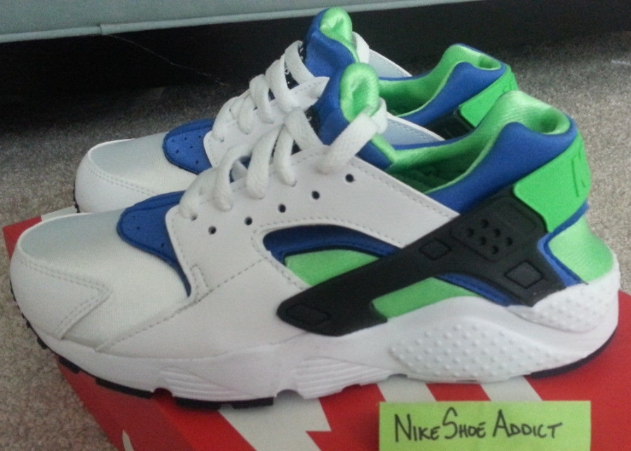 Nike Air Huarache Gs Scream Green 03