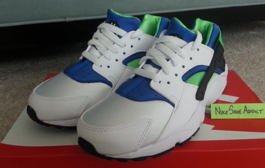 Nike Air Huarache Gs Scream Green 04