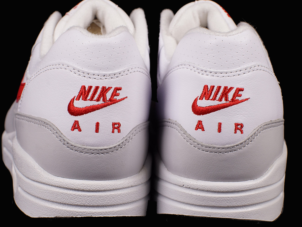 Nike Air Max 1 Essential White University Red Neutral Grey 03