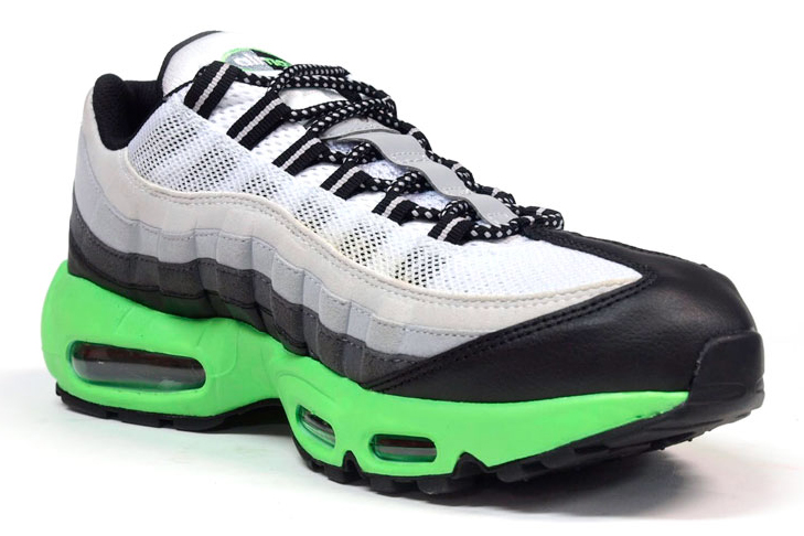 Nike Air Max 95 Black Poison Green Dark Grey 04