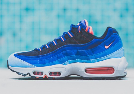 Nike Air Max 95 – Blue Fade – Bright Mango