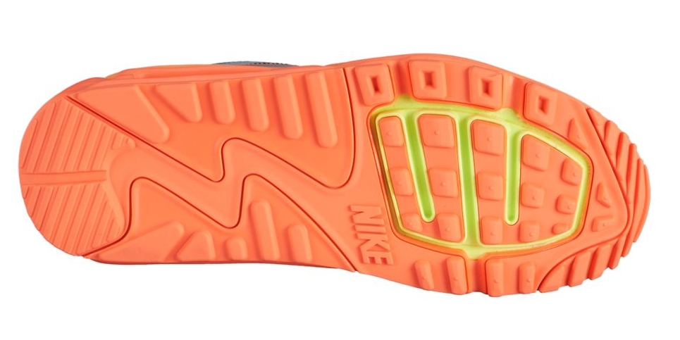 Nike Air Max Lunar 90 Bright Mango Dark Magnet Grey 02