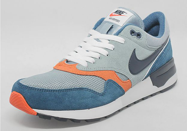 Nike Air Odyssey Ash Grey Blue Orange 03