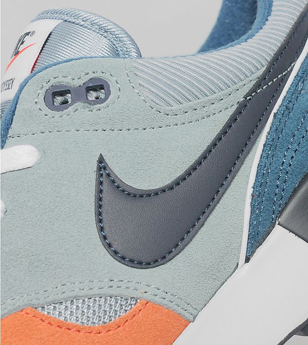 Nike Air Odyssey Ash Grey Blue Orange 06