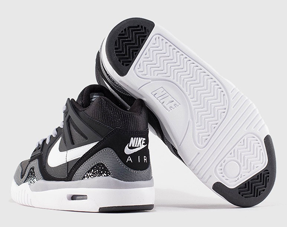 Nike Air Tech Challenge Ii Black Grey White Gs 2