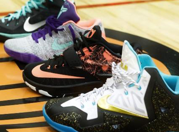 A Look at the Nike EYB "Peach Jam Championship" Sneakers