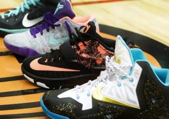 A Look at the Nike EYB “Peach Jam Championship” Sneakers