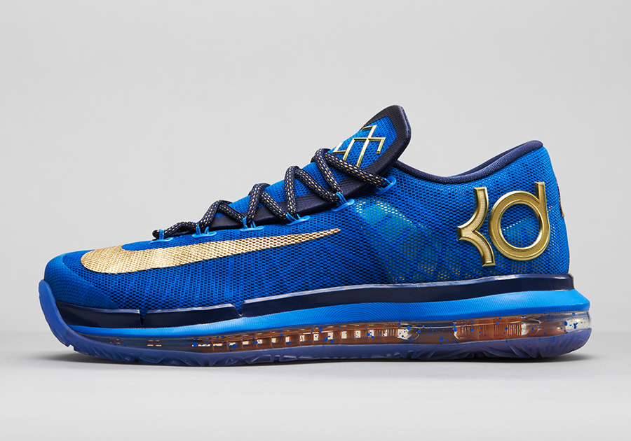 kd 6 gold and blue