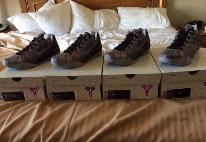 Nike Kobe 9 Em Premium Black Metallic Silver 04