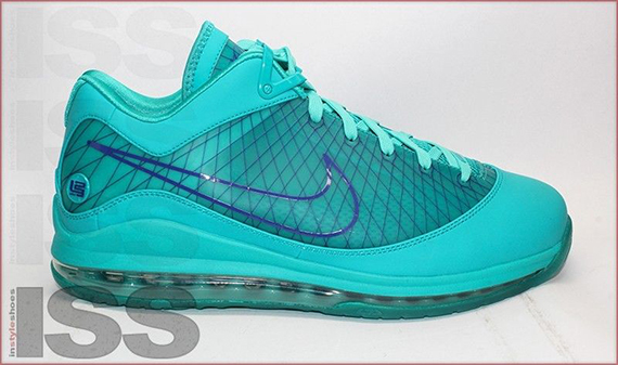 nike lebron 7 low summit lake hornets sample 2