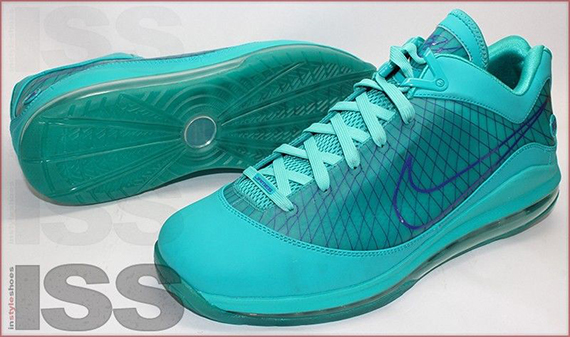 nike lebron 7 low summit lake hornets sample 4