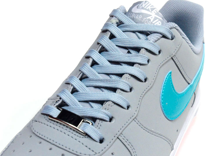 Nike Lunar Force 1 14 Grey Teal Pink 06