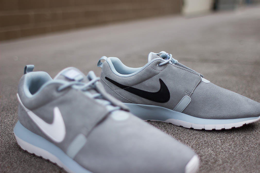 Nike Roshe Run Nm Grey Suede 06