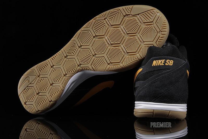 Nike Sb Lunar Gato Black Univerity Gold Gum 05