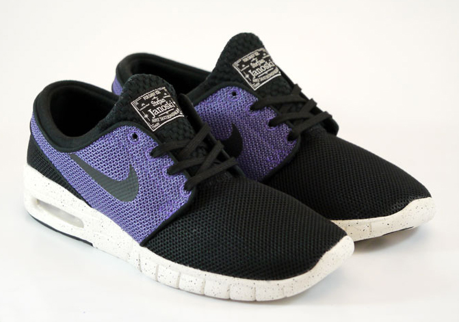 Nike SB Stefan Janoski Max - Black Purple Haze - SneakerNews.com
