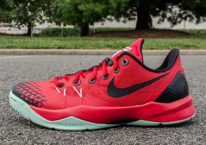 Nike Zoom Kobe 4 - University Red - Grey - Mint - SneakerNews.com