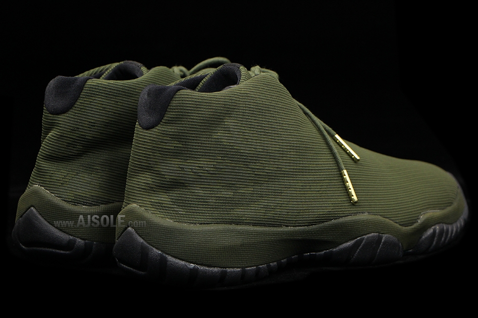 Olive Tiger Camo Air Jordan Future 02