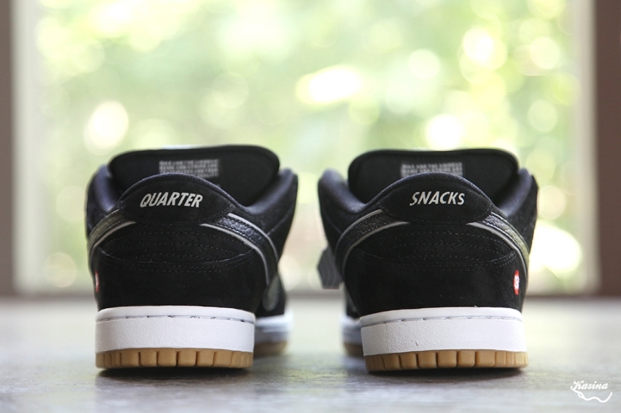 quartersnacks x nike sb dunk low