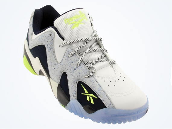 Reebok Kamikaze II Low – White – Steel – Navy – Yellow