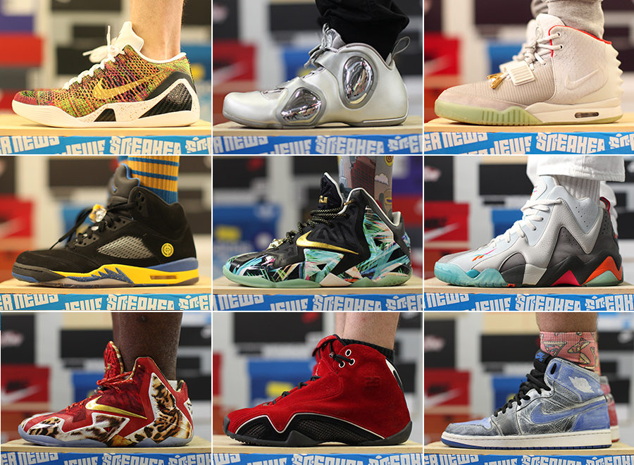 The Best Of The Sneaker News "On-Feet Photo Booth" at Sneaker Con NYC