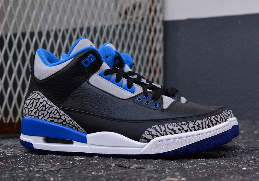 Jordan 3 Sport Blue Detailed Look