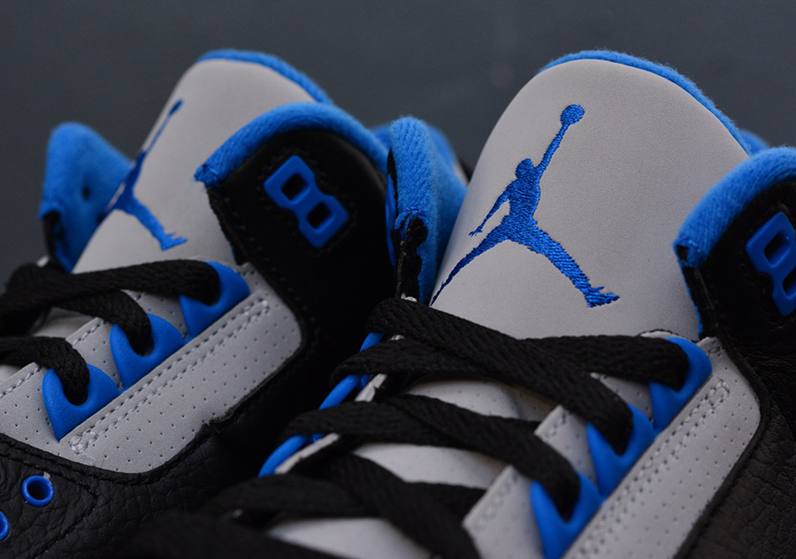 Jordan 3 Sport Blue Detailed Look