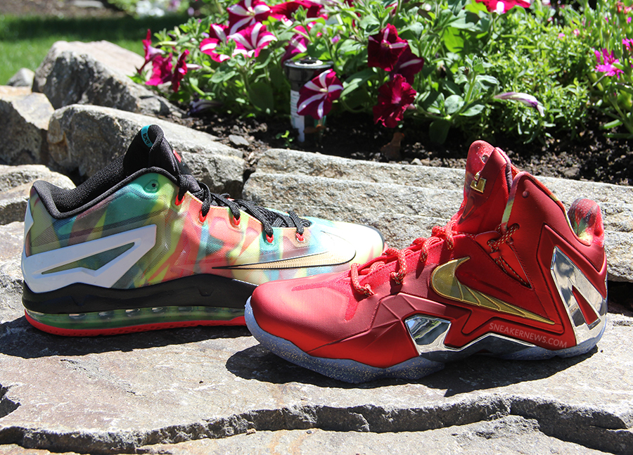 A Detailed Look at the Unreleased Nike LeBron 11 "Championship Pack"