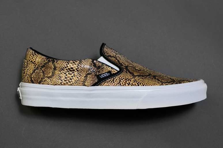 Vans Classic Slip On Leather Snakeskin Available 02