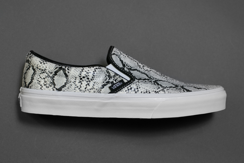 Vans Classic Slip On Leather Snakeskin Available 04
